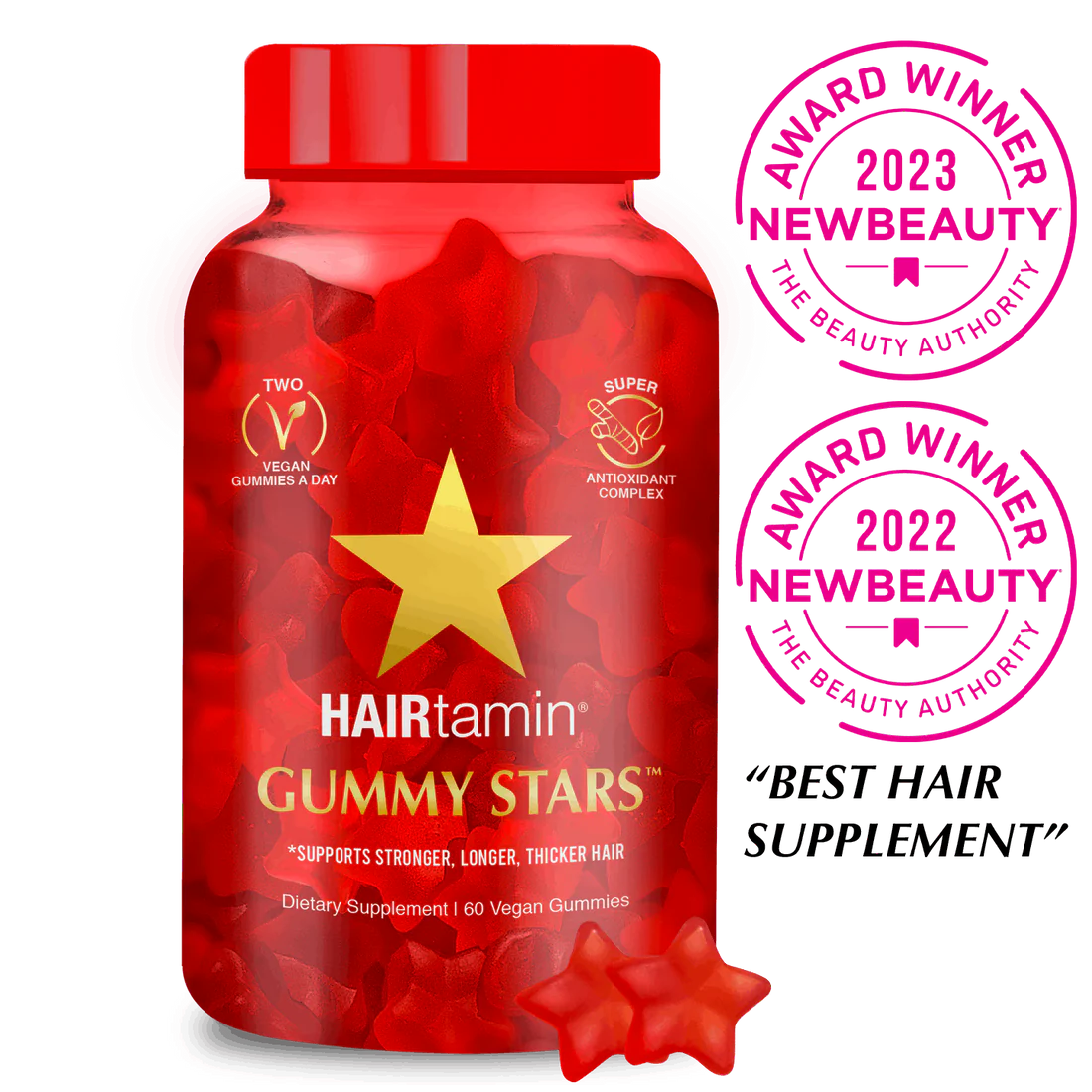 HAIRtamin Gummy Stars™ - Beautynation - International Makeup & Skincare