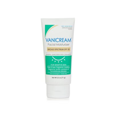 Vanicream Facial Moisturizer with SPF 30 Mineral Sunscreen 2.5fl oz