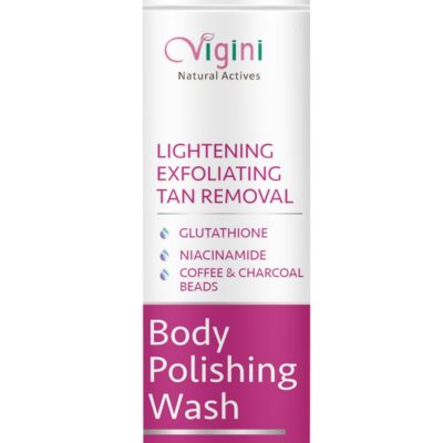 Vigini Skin Lightening Body Whitening Exfoliating Scrub Wash (200ml)